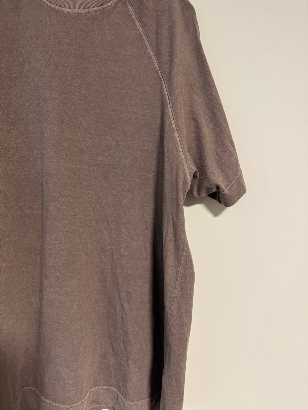 FP Movement by Free People Washed Brown Short Sleeve Crew Tee - Picture 5 of 10